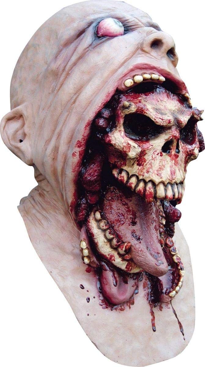 Máscara de Blurp Charlie de Terror Disfraz terrorifico ideal para Halloween y fiestas de disfraces by Goulish Productions