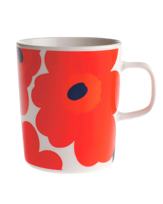 Marimekko Taza de Café Cerámica Floral 2,5DL Reutilizable 2.5L