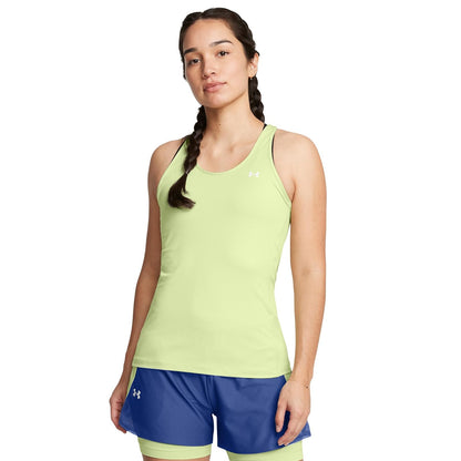 Under Armour Heatgear Racer - Playera sin Mangas para Mujer