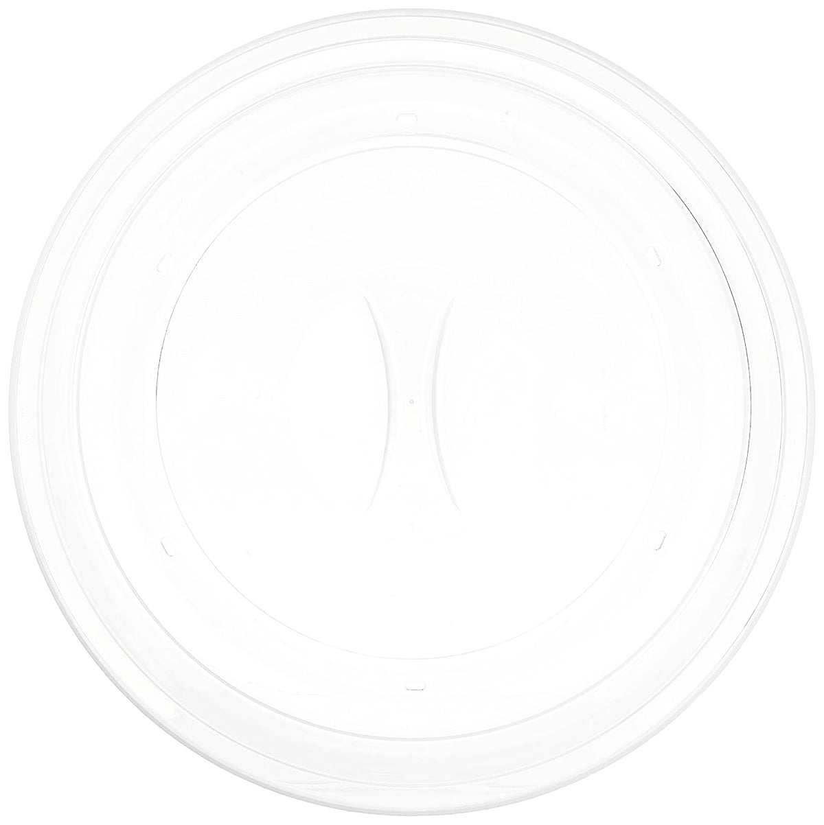 Nordic Ware - Juego de 2 fundas para platillo de 25.4 cm, transparente, 2 piezas, Transparente, 25 cm, 1