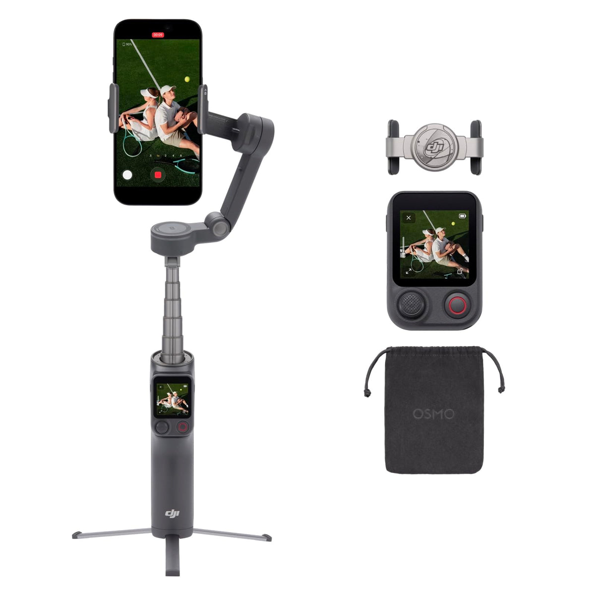 DJI Osmo Mobile 8P Estabilizador para Celular - Osmo Mobile 8P Standard Combo