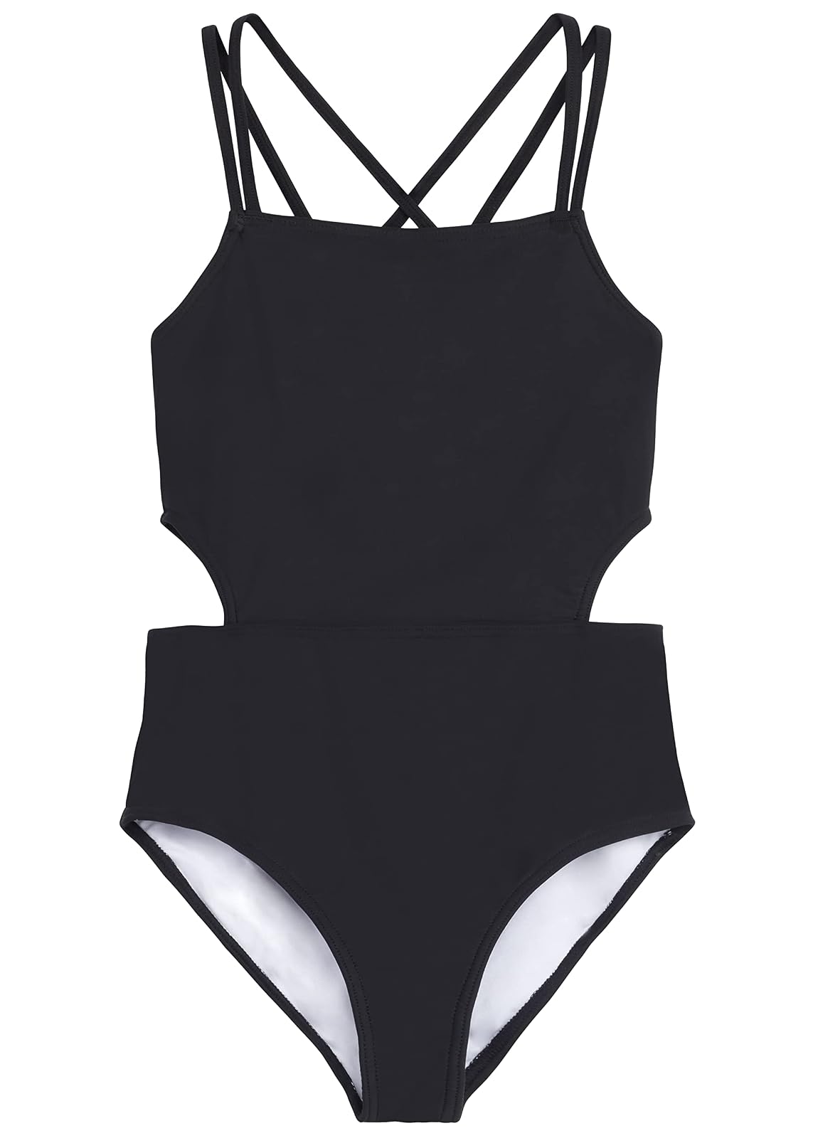 Kanu Surf Traje de baño Deportivo de 1 Pieza para niña de Playa Traje de baño de una Sola Pieza para Niñas