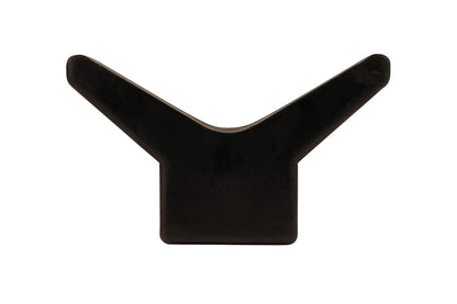 Attwood 11200-1 - Tope de Goma para Remolque en V, Color Negro, 2 x 2 Pulgadas