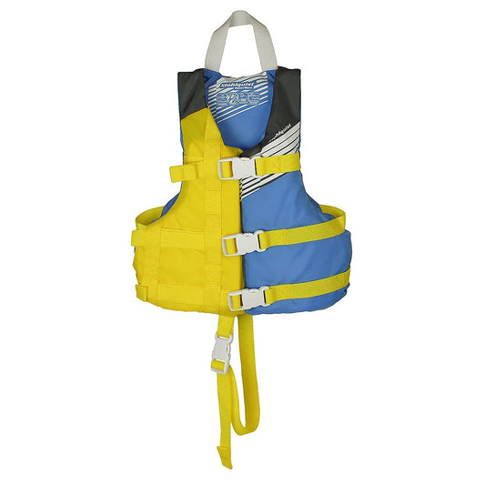Stohlquist FIT Kids Life Jacket - USCG Approved Type III Life Vest for Boys and Girls - Lightweight and Fully Adjustable PFD for Children