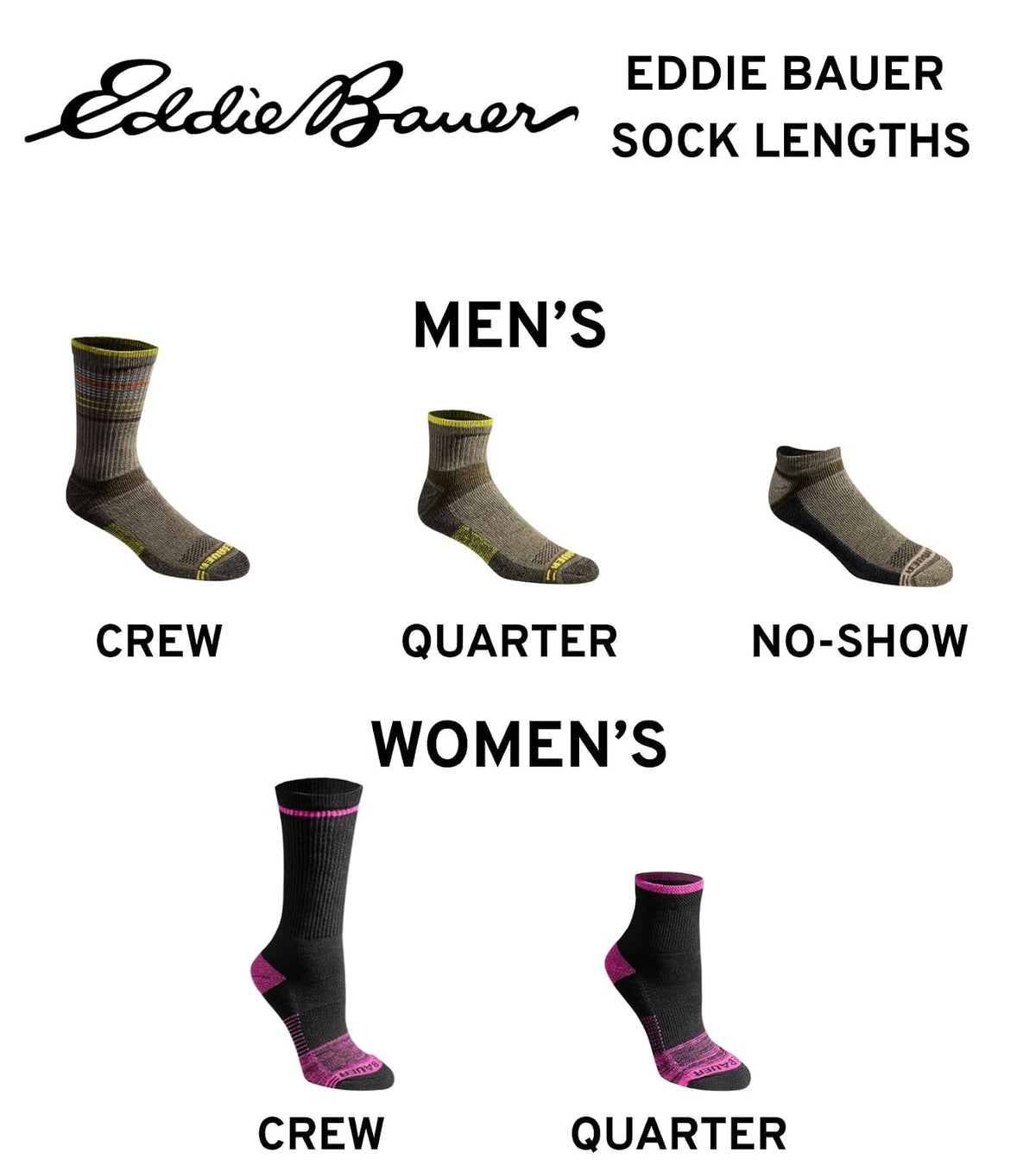 Eddie Bauer Dura Dri Moisture Control 6-pair Quarter Socks Calcetines Mujer