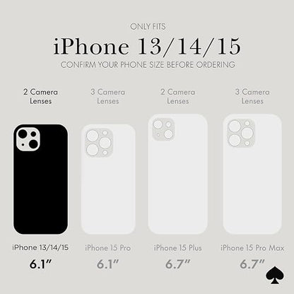 Funda para iPhone 15, Compatible con MagSafe - Tortuga Transparente