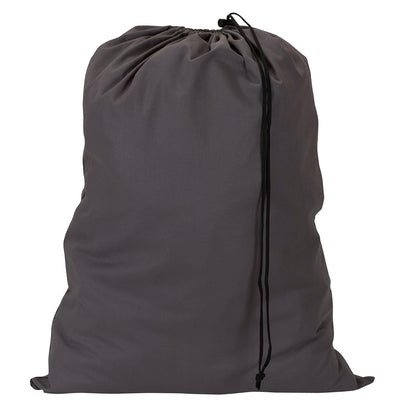 Household Essentials - Bolsa para Ropa Sucia, algodón Natural, tamaño Extragrande, Gris, 1