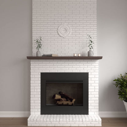 ekena millwork 11 3/4-inch od X 4-Inch ID x 1/2-inch Attica techo medallón, Entero, Blanco
