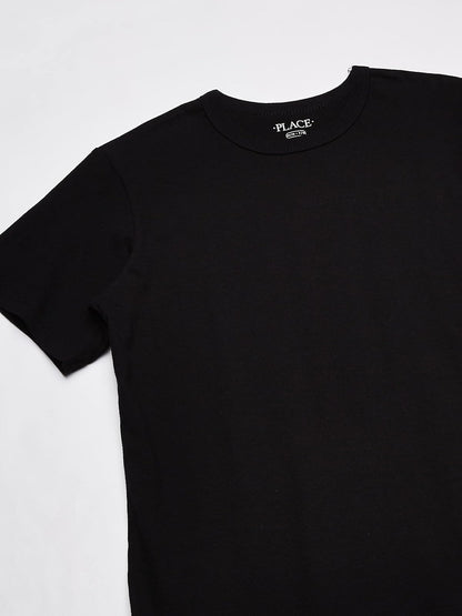 The Children's Place Camiseta básica para niños, Paquete de 3 Camiseta para Niños