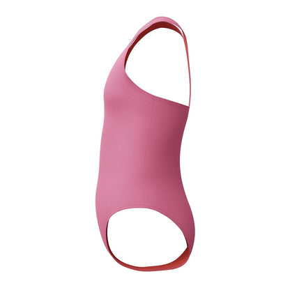 Speedo - Traje de baño de una Pieza con Espalda Cruzada Cerrada