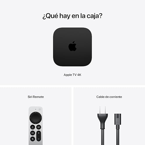 Apple TV 4K Home 2022 Wi‑Fi con 64 GB de Almacenamiento (Tercera generación)