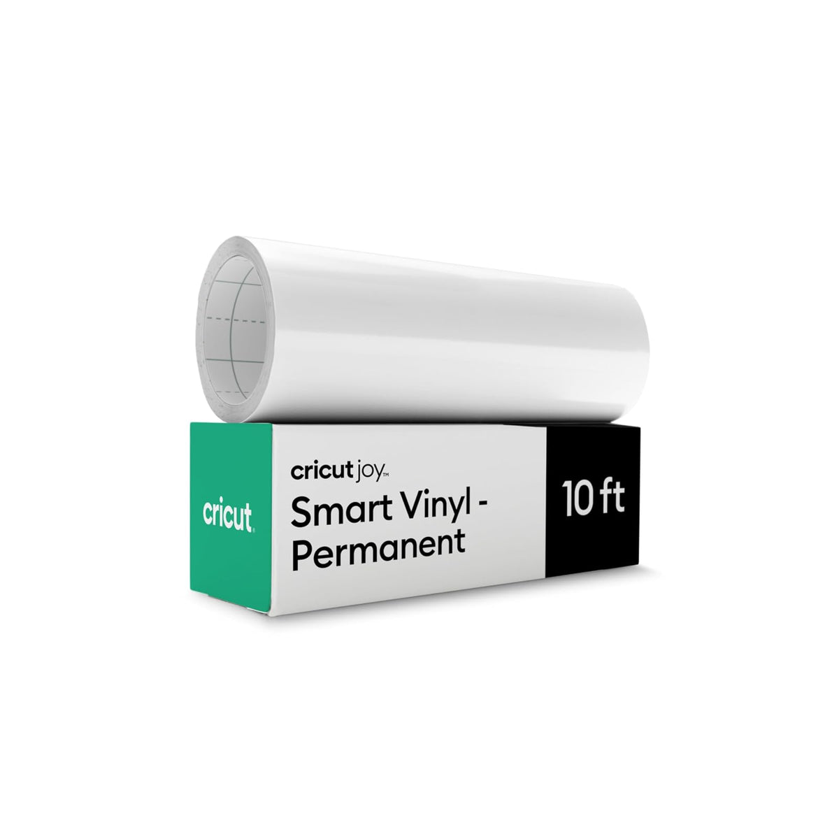 Cricut | Vinilo Permanente Smart para Joy | Blanco | 1 Rollo de 13.9cm x 3m | For Joy Machine - Corte sin mate para cortes largos