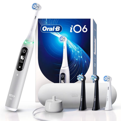 Oral-B Cepillo Dental Eléctrico iO6, Conexión con App, Sensor de Presión
