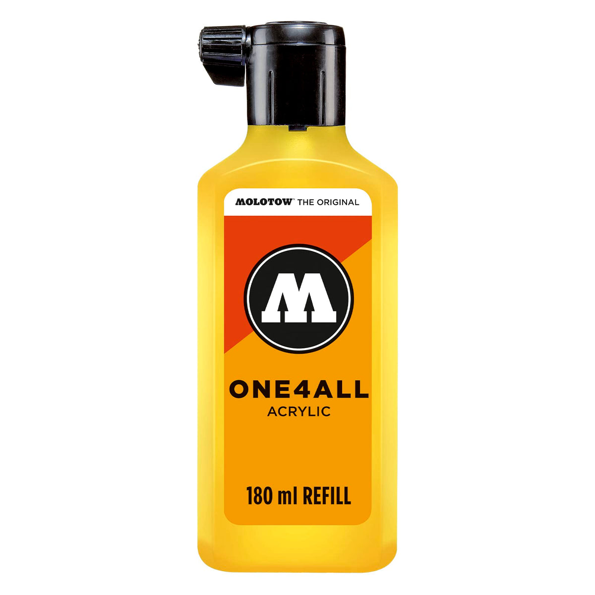 Molotow Marcador Acrílico 627HS, Punta de 15 mm - 180 ml - Zinc amarillo