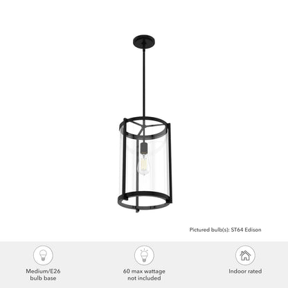 Hunter Fan, Candelabro Astwood 1 Luz 11 pulgadas | Diseñado con influencia art déco, este accesorio proporcionará una iluminación potente dondequiera que se instale