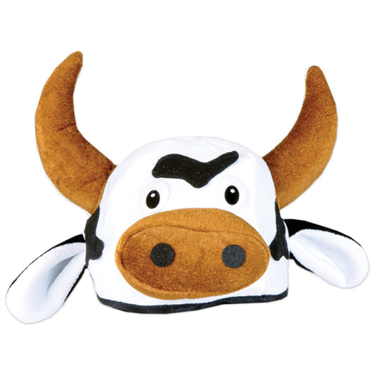 Cow Head Hat Adult