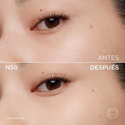 L'Oréal Paris Infallible 24h Fresh Wear cushion foundation, base de maquillaje en cushion tono 50- Alta cobertura y acabado mate natural con larga duración hasta por 24h.
