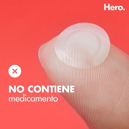 Hero Parches para Acné Mighty Patch Original, Caja con 48 Piezas para Uso de Noche. Absorben las Impurezas en 6 a 8 Horas. Fáciles de Usar y No Contienen Medicamento. Probados Dermatológicamente