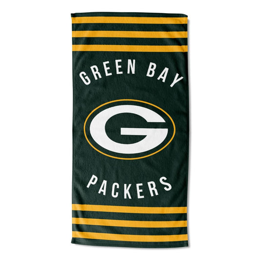 The Northwest Company NFL Team Logo, Stripes Beach Towel, 30" x 60"