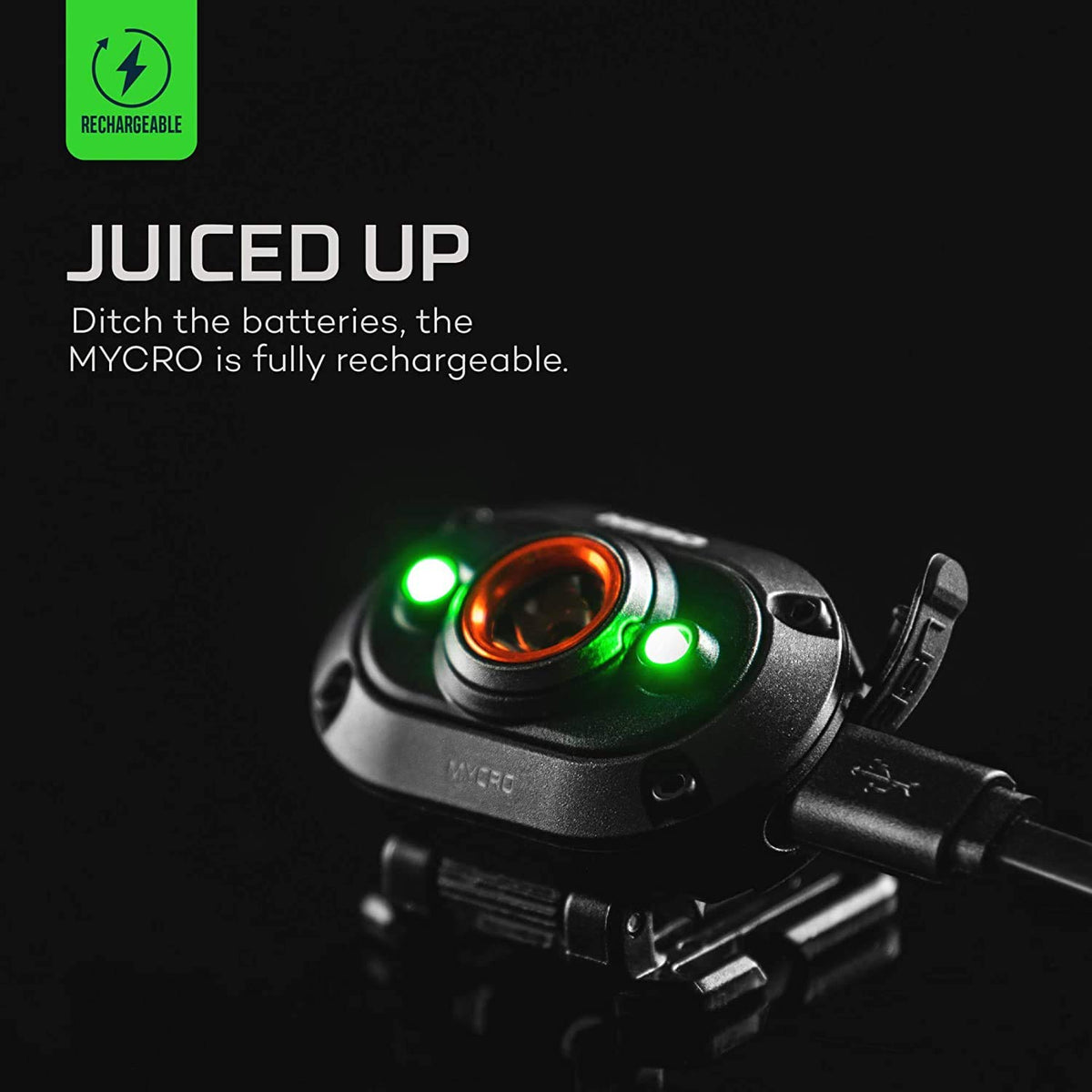 NEBO MYCRO USB Rechargeable Headlamp/Cap Light, Hands-Free Lighting, Lightweight Design Adjustable Headlamp & Cap Light