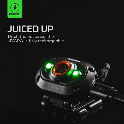 NEBO MYCRO USB Rechargeable Headlamp/Cap Light, Hands-Free Lighting, Lightweight Design Adjustable Headlamp & Cap Light