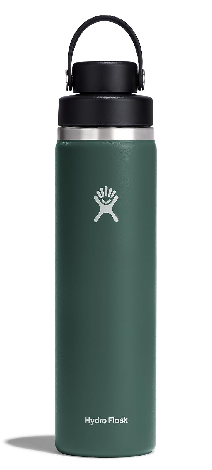 Hydro Flask Botella Aislada Acero Inoxidable 24 Oz Boca Ancha | 24 oz, acero inoxidable, tapa a prueba de fugas, TempShield, apto para portavasos