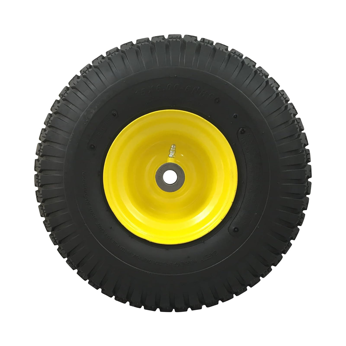 MARASTAR 15x6.00-6 Conjunto de neumático Delantero de Repuesto para cortacéspedes John Deere - Césped Saver Tread