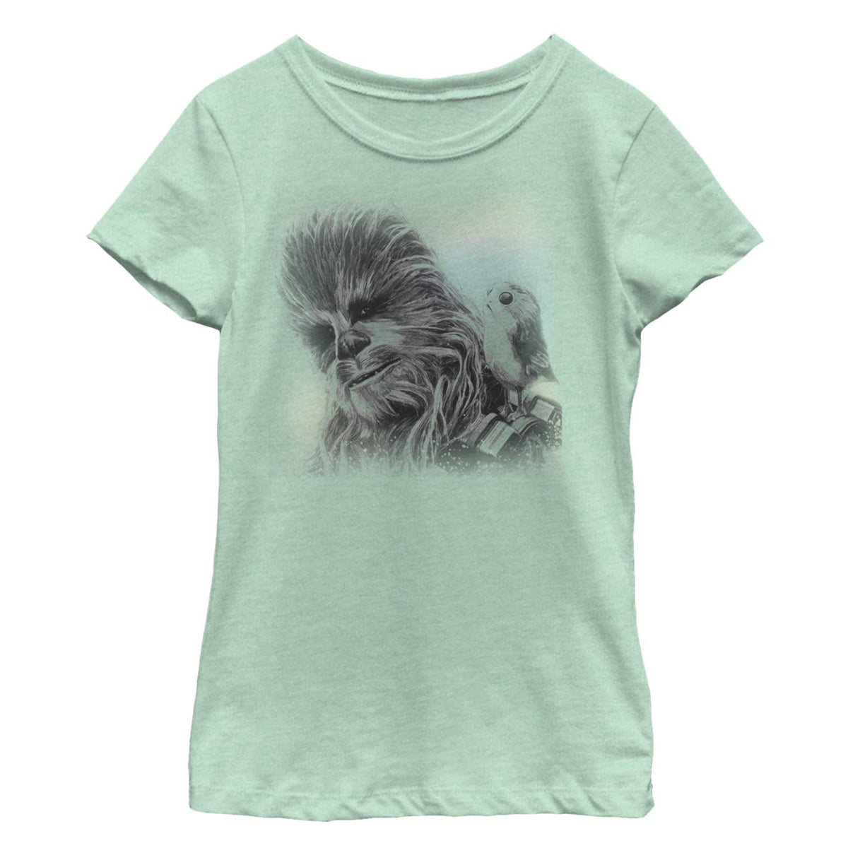Star Wars Girls' Big - CH - Verde -  - Chewy Porg