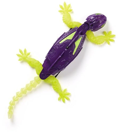 Hex Bots, Glow-in-The-Dark Gecko, Juguetes robóticos por Control Remoto Recargables, Juguetes Que Trepan por Las Paredes para gastar bromas, para niños y niñas a Partir de 4 años