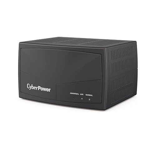 CyberPower CL2000VR 2000VA/1000W Regulador de Voltaje, Negro