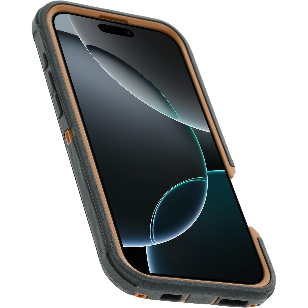 OtterBox - Funda para iPhone 16 Pro MAX Defender Series - Realtree APX | Funda para iPhone resistente, resistente y duradera, a presión en MagSafe, de revestimiento múltiple, absorción de impactos