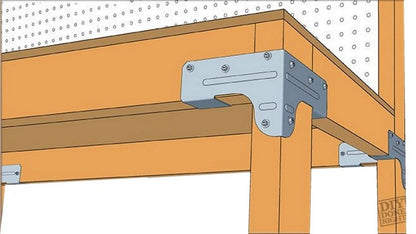 Simpson Strong-Tie WBSK - Kit de herramientas para banco de trabajo y estanterías
