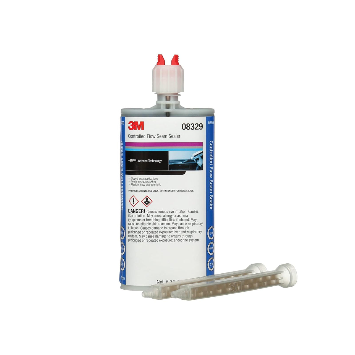 3M Sellador de Costuras de Cuerpo Pesado 08308, Dos Partes, Cartucho 200 ml - Uretano - Claro