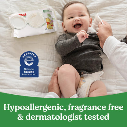 HUGGIES Natural Care Unscented Baby Wipes Flip-Top 10 Piece Set