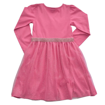 Disney-Carsatoons Disney Vestido Stitch- SCRUMP Manga Larga Vestido Informal Niñas
