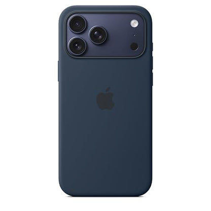 Apple Funda de silicón con MagSafe para el iPhone 17 Pro MAX – Color Medianoche ​​​​​​​