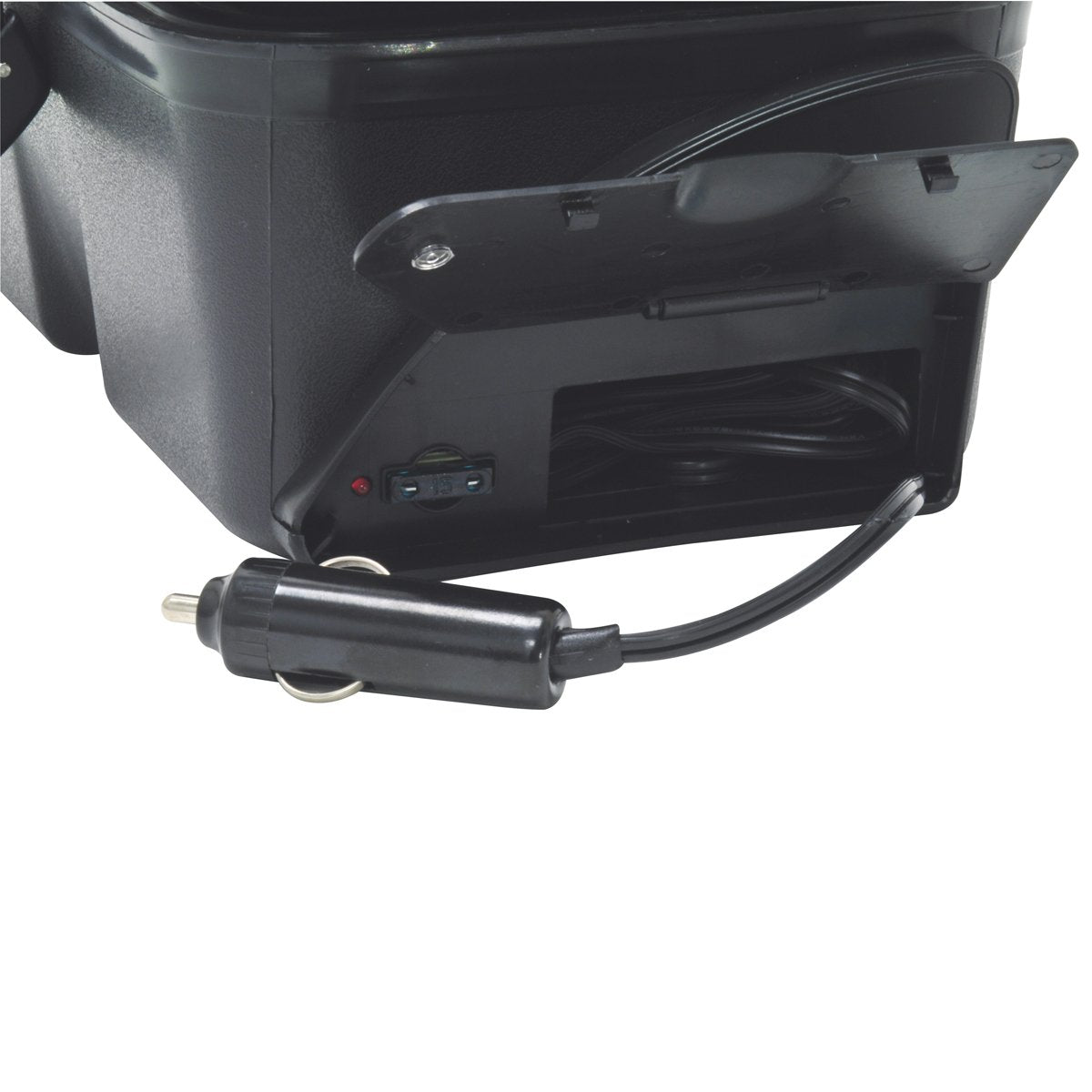 RoadPro Estufa Portátil de 12 V RPSC-197, Negro, 19.7 x 17.8 x 26.7 cm