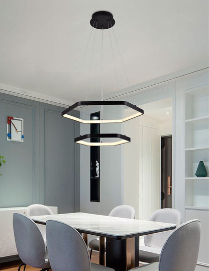 LÁMPARA TIPO CANDIL COLGANTE - LUXICA LIGHTING - Lampara Elegante y Moderna con Luz colgante LED - Lámparas innovadoras