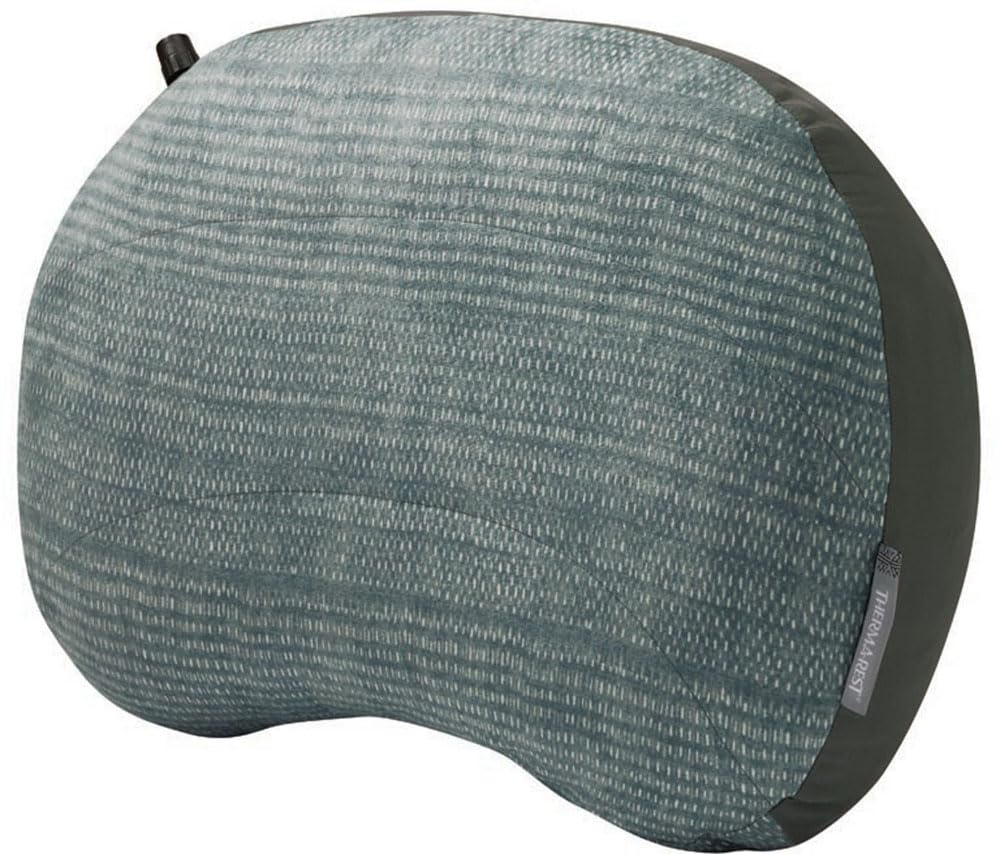 Therm-a-Rest Airhead - Almohada para Camping y Viaje, tamaño Grande: 12 x 18 Pulgadas, Tela Azul
