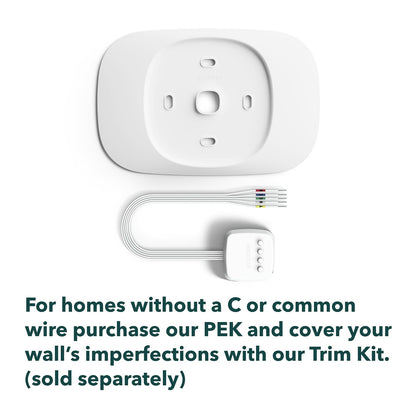 Ecobee Smart Thermostat Essential - Termostato Wi-Fi programable Certificado Energy Star - Funciona con Siri, Alexa y Google Assistant