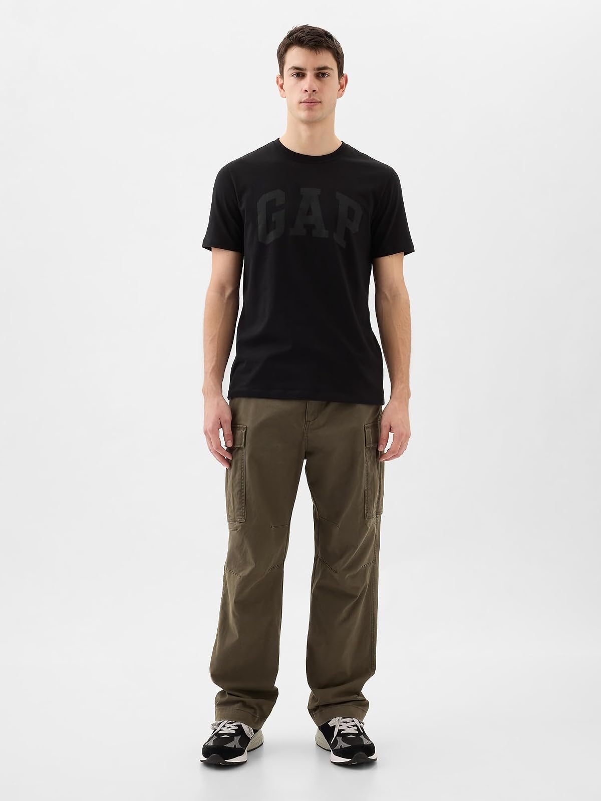GAP - Playera clásica con Logotipo para Hombre, 2 Unidades