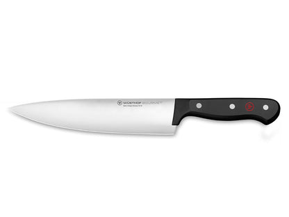 WÜSTHOF Gourmet - Cuchillo de Chef 8" (20 cm) Profesional, Cuchillo de Cocina de Acero Inoxidable Alemán, Filo Preciso para Carne, Verduras y Uso Diario