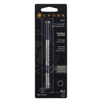 CROSS REPUESTO ROLLER GEL 0.7 MM NEGRO