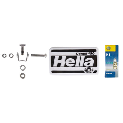 Hella Luz Antiniebla 550 con Lente Transparente H3 12V SAE/ECE, 005700441