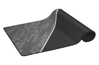 ASUS ROG Sheath BLK LTD Mousepad Grande Antiderrapante Negro para PC Gamer | Edición Limitada blackout, superficie de tela, base de goma antideslizante, bordes cosidos anti-desgaste, 900x440x3mm, ROG