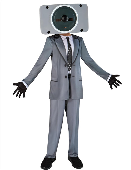 Rubie's Skibidi Toilet Speakerman Costume Disfraz infantil Niños