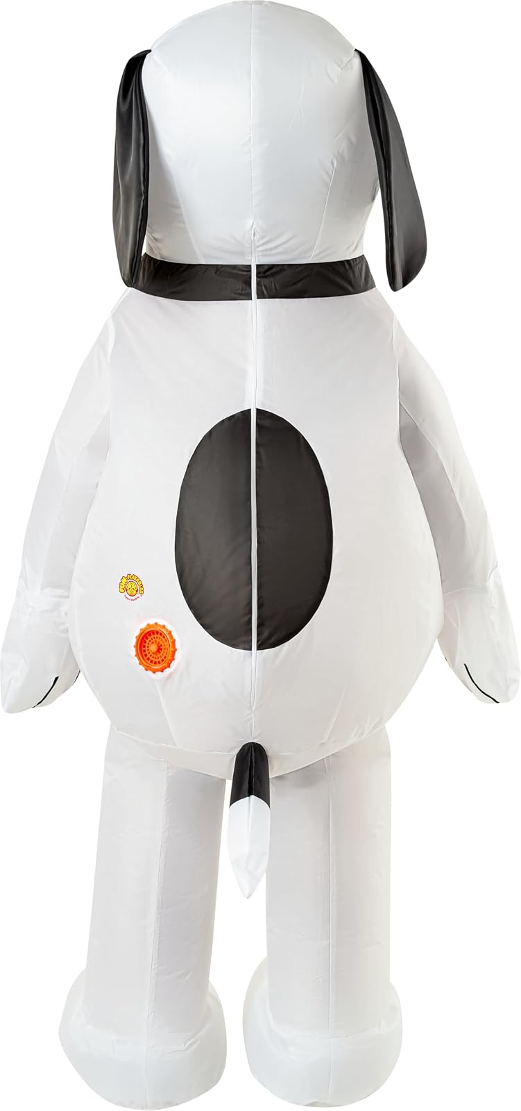 Rubies - Disfraz inflable Snoopy para adultos, como se muestra, talla única, Blanco, Talla única
