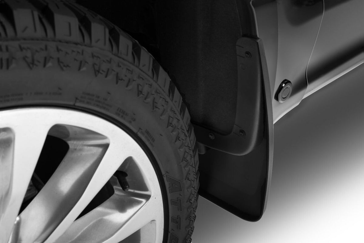 Husky Liners - Forro para Piso Delantero para SuperCrew/SuperCabo, 15 – 18 F150, Negro, Mud Guards - Combo