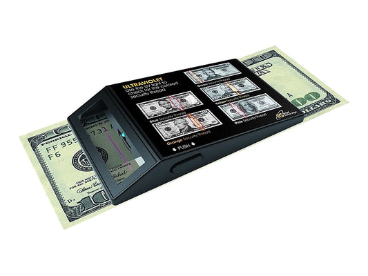 Royal Sovereign Detector de billetes falsificados de tamaño bolsillo (RCD-UVP), negro