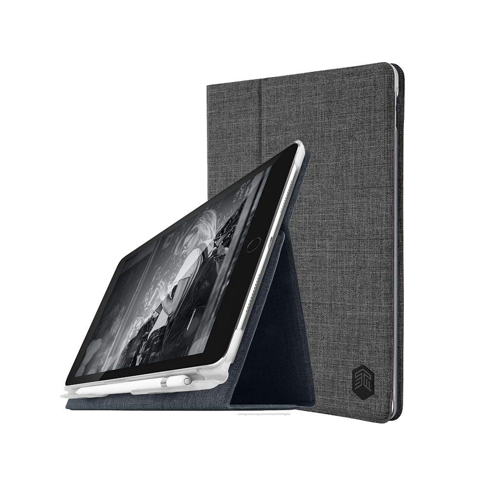 STM Atlas stm-222-216JV-01 - Funda Tipo Libro para iPad Pro 11, Color Gris